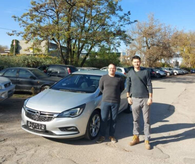 05.11.2021 Честито на г-н Боян Йорданов за новата си Opel Astra от Автосвят. Желаем много безаварийни километри.