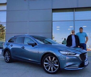 07.10.2022 Честито на г-н Димов за новата си Mazda 6 от Автосвят. Желаем много безаварийни километри.