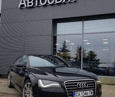 03.12.2022 Честито на г-н Велико Стефанов за новото си Audi A8 L от Автосвят. Желаем много безаварийни километри.