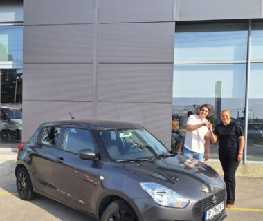 05.10.2023г. Честито на г-н Влади Минков за новото си Suzuki Swift от Автосвят. Желаем много безаварийни километри.