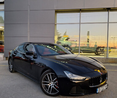 16.11.2023г. Честито на г-н Х.Д. за новото му Maserati Ghibli Diesel 3.0 V6 от Автосвят ООД. Желаем много безаварийни километри.