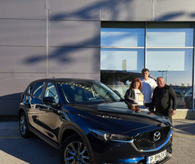 25.10.2024г. Честито на сем. Балтаджиеви за новата им Mazda CX5 от Автосвят. Желаем много безаварийни километри.