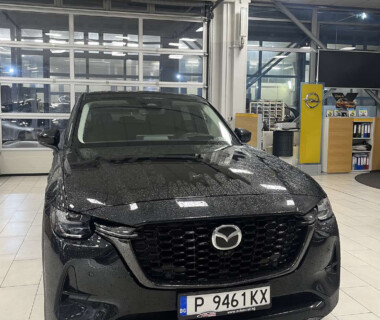 11.11.2024г. Честито на г-н Г.У. за новата му Mazda CX60 от Автосвят. Желаем много безаварийни километри.