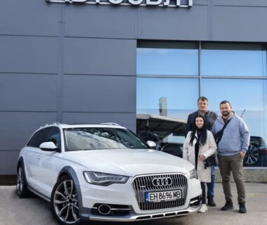 01.12.2025г. Честито на сем. Халилови за новото им Audi A6 Allroad закупено от Автосвят. Желаем много безаварийни километри.
