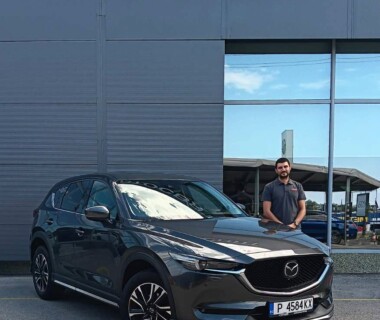 01.09.2026г. Честито на г-н Л. Илиев за новата му Mazda CX5 закупена от Автосвят. Желаем много безаварийни километри.