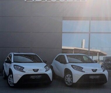 16.09.2026г. Честито на фирма Тити ЕООД за новите им две Toyota Aygo X закупени от Автосвят. Желаем много безаварийни километри.