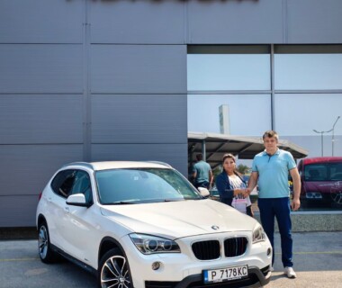 11.09.2026г. Честито на г-жа В. Христова за новото й BMW X1 закупено от Автосвят. Желаем много безаварийни километри.