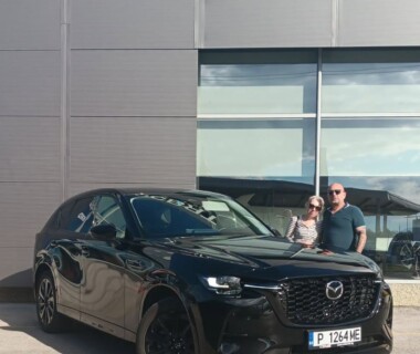 15.09.2026г. Честито на сем. Соленкови за новата им Mazda CX60 закупена от Автосвят. Желаем много безаварийни километри.